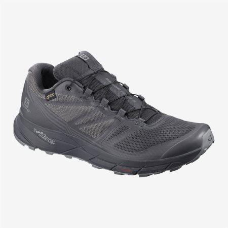 Salomon SENSE RIDE GTX NOCTURNE Womens Trail Running Shoes Black | Salomon South Africa